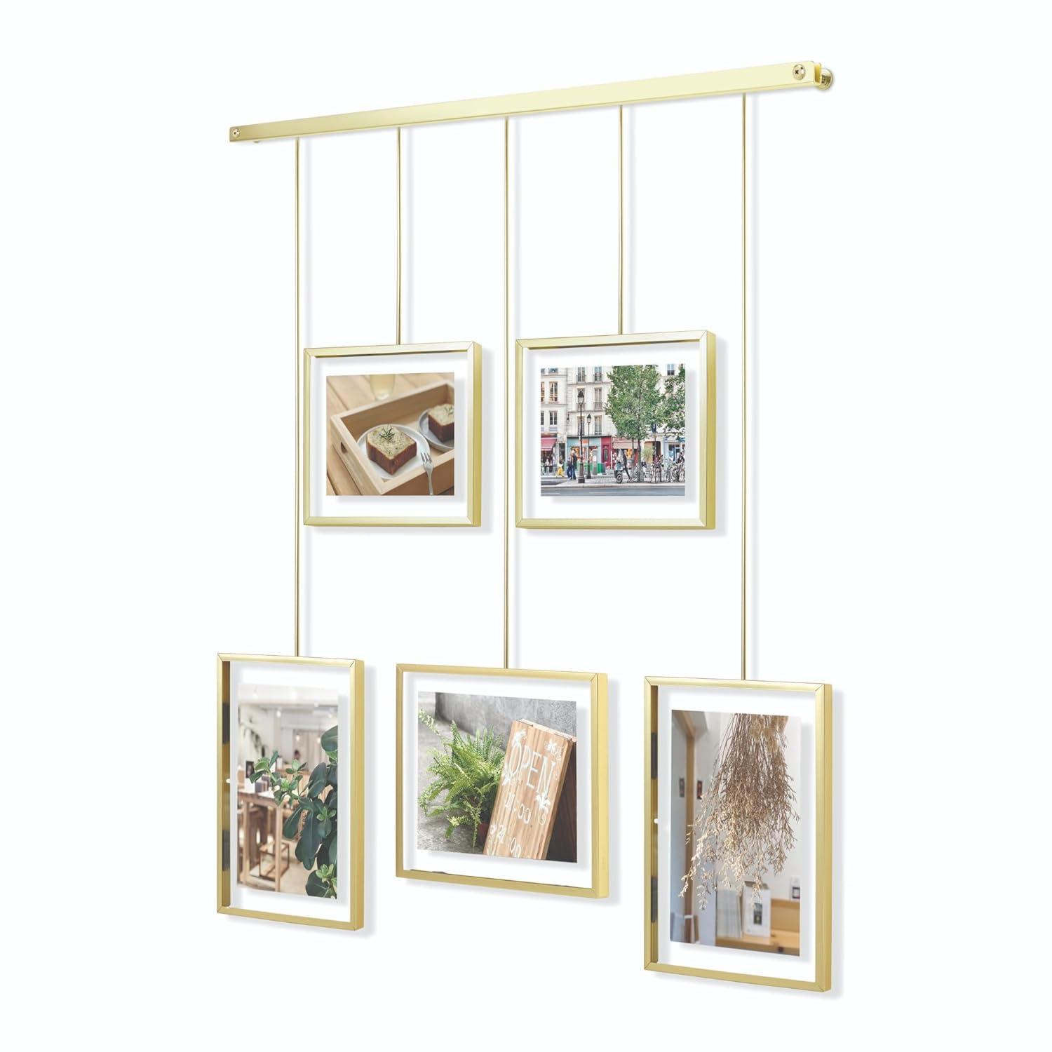 Black Metal Picture Frame - Set of 5