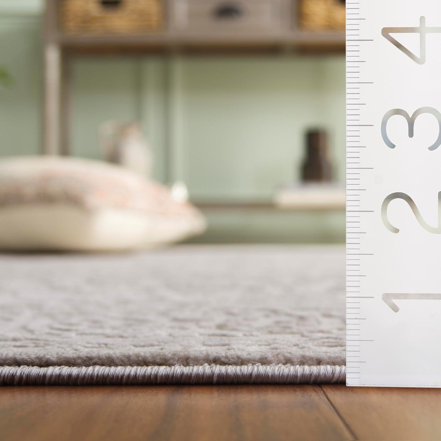 Reflection RFT670 Power Loomed Indoor Area Rug - 10'x14' - Creme/Ivory - Safavieh