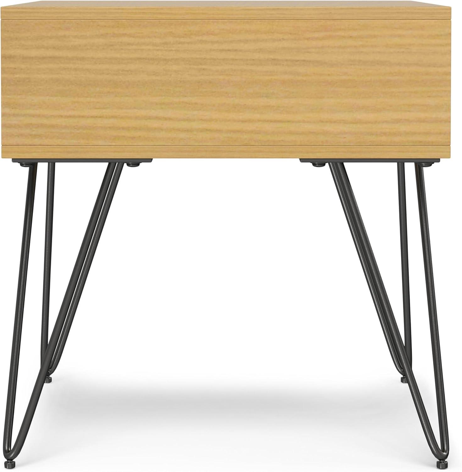 Hunter Solid Wood Top End Table