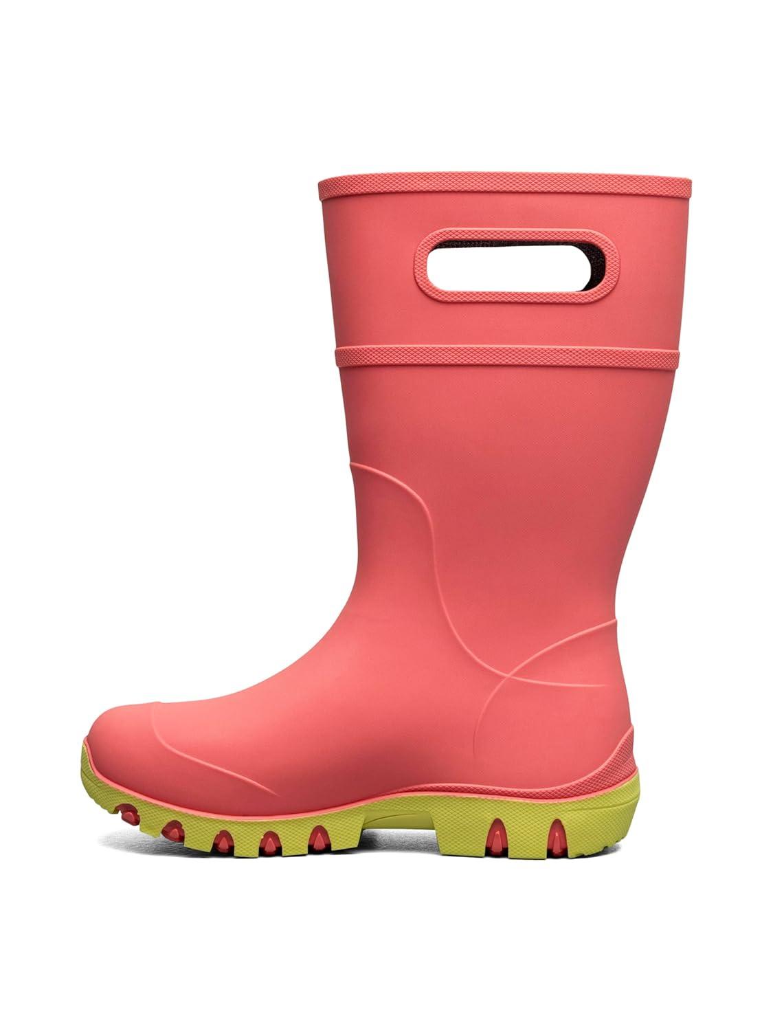 Bogs Footwear Kids Rainboots Essential Rain Tall; Pink; 13 Little Kid M