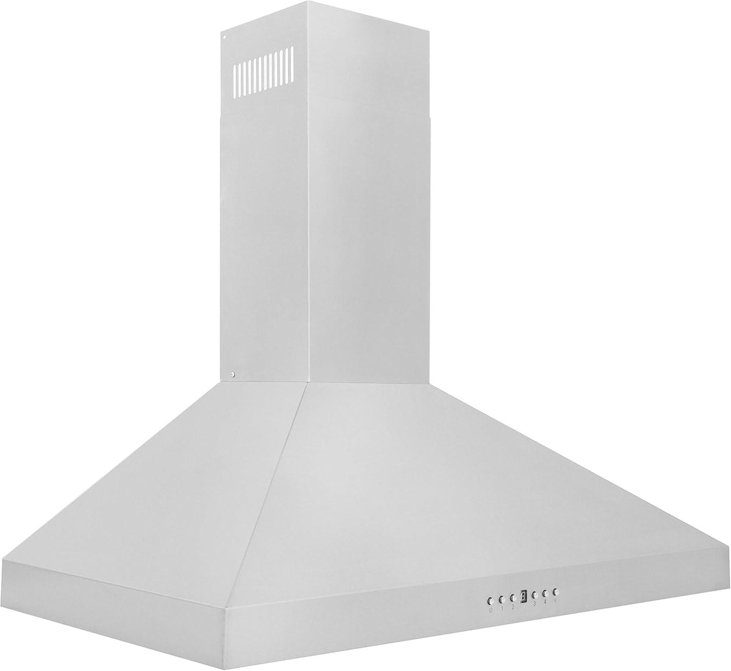 30" KL3 400 CFM Convertible Wall Mount Range Hood in Brushed Stainless Steel