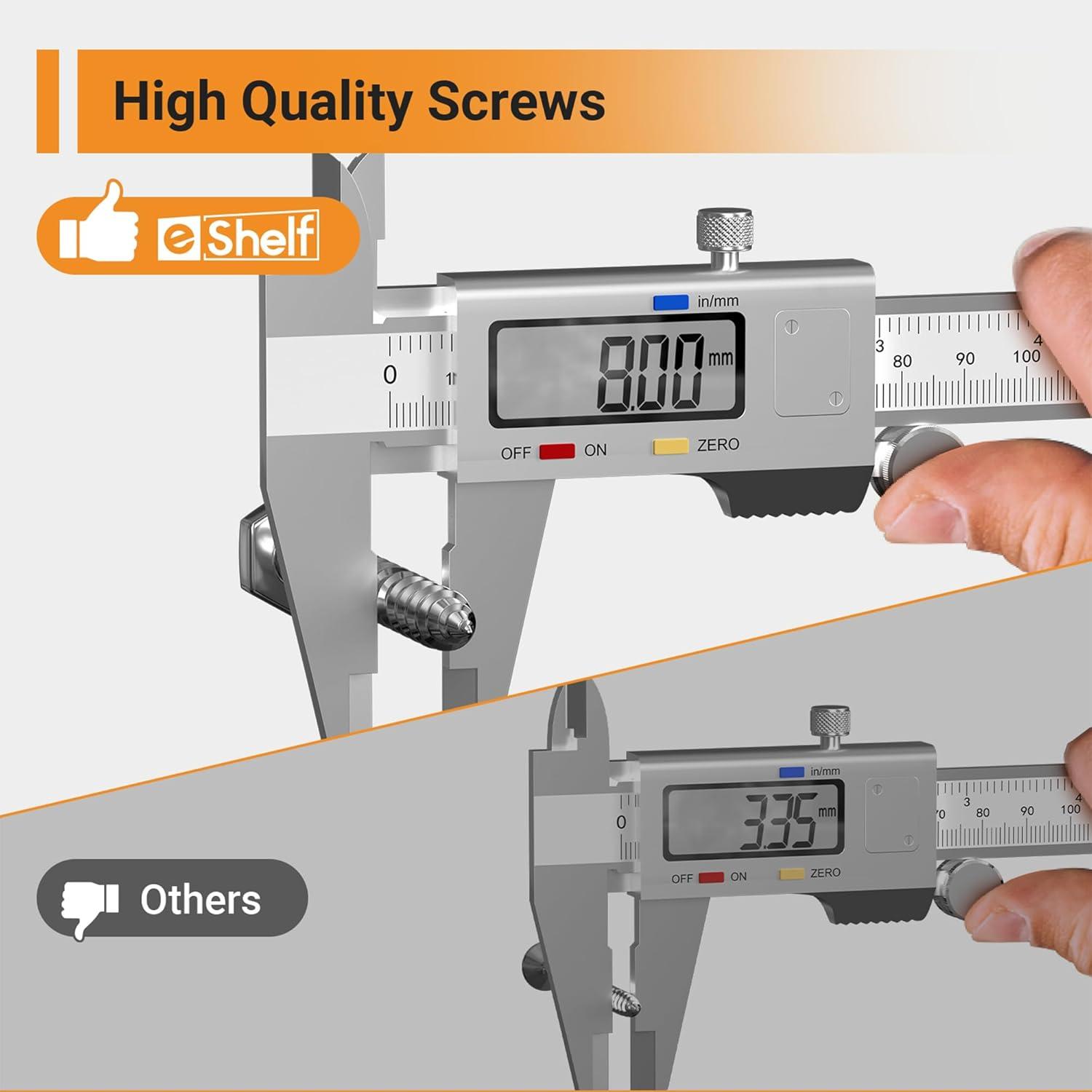 Garvee 2-Pack 1x6ft Garage Wall Shelving, Garage Storage Wall Garage Shelves for Wall Storage, 600lbs Load Capacity, 12-inch-by-72-inch