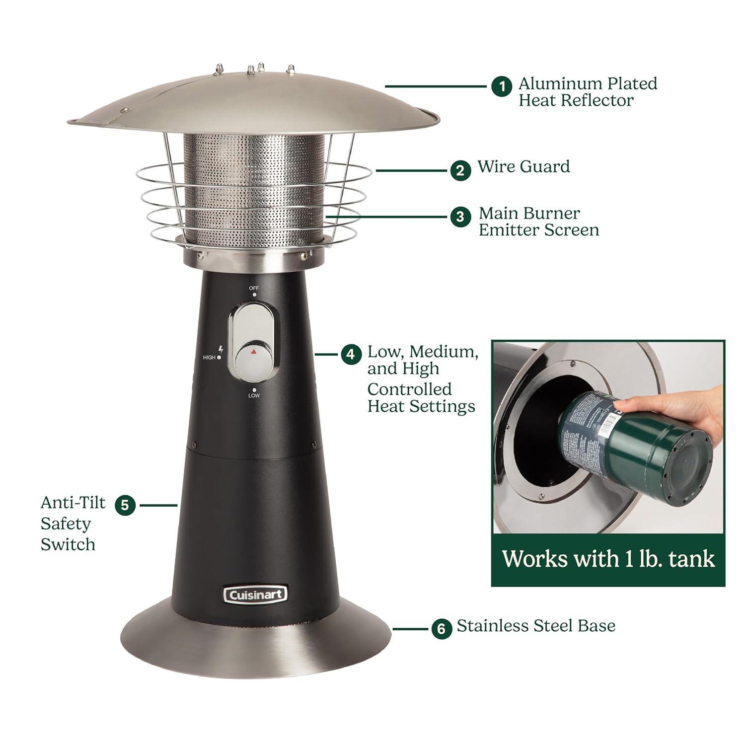 Cuisinart Tabletop Patio Heater
