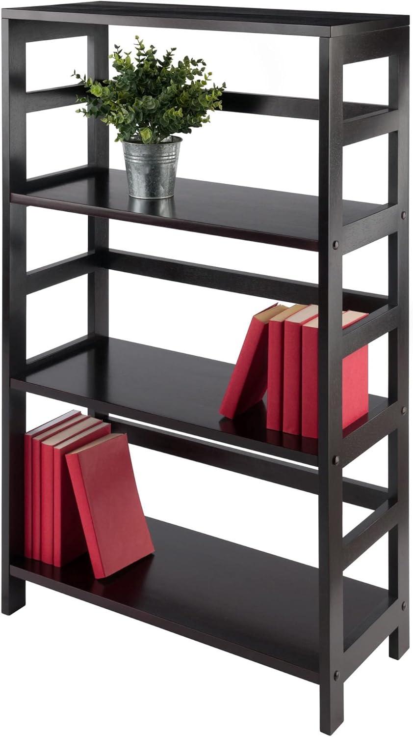 42" 3 Section Wide Bookshelf Espresso - Winsome