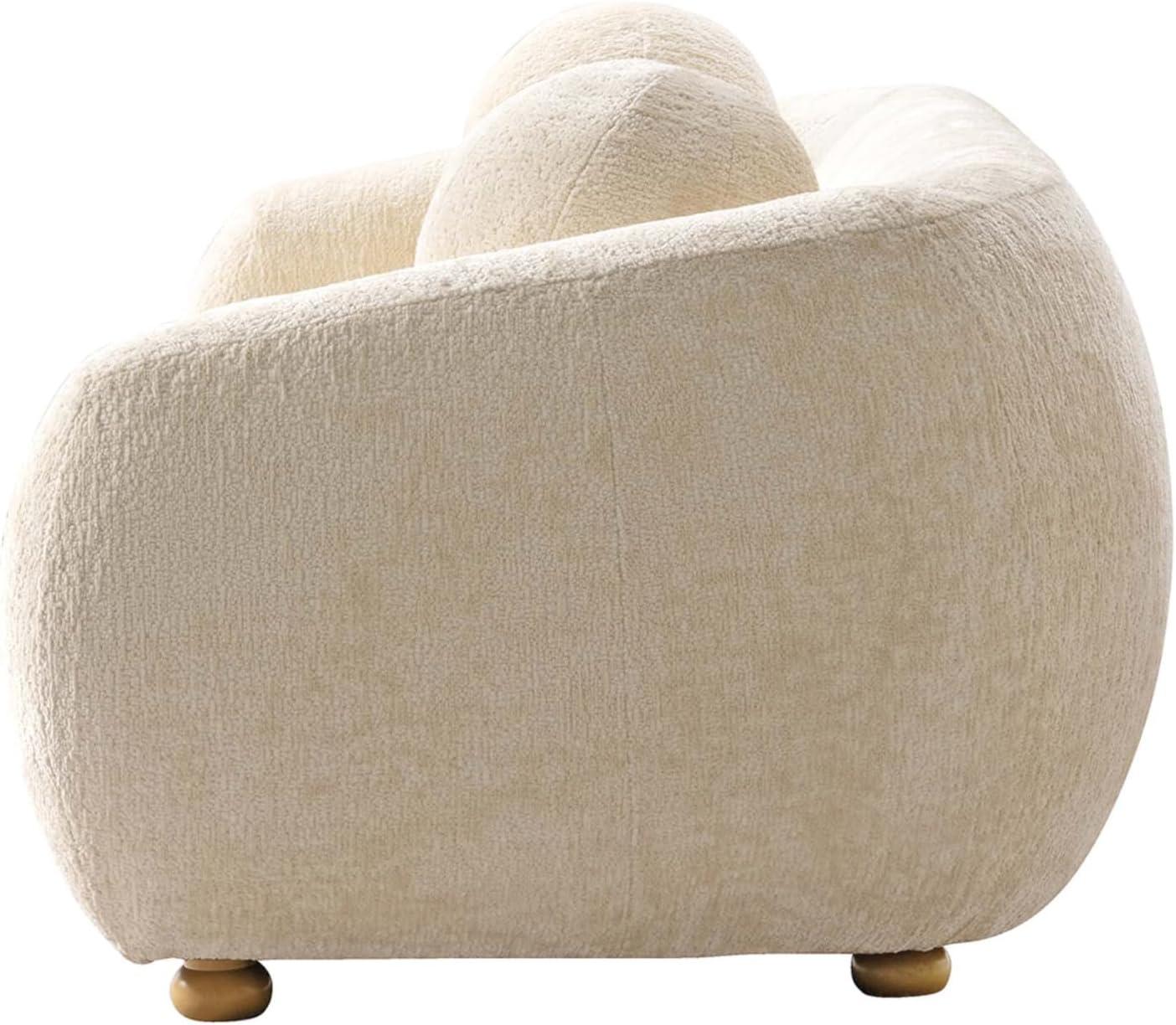 Manhattan Comfort 85.8" Tribeca Modern Chenille Upholstered Sofa