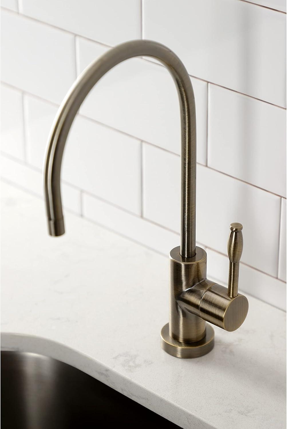 Kingston Brass Nustudio Single-Handle 1-Hole Deck Mount Water Filtration Faucet