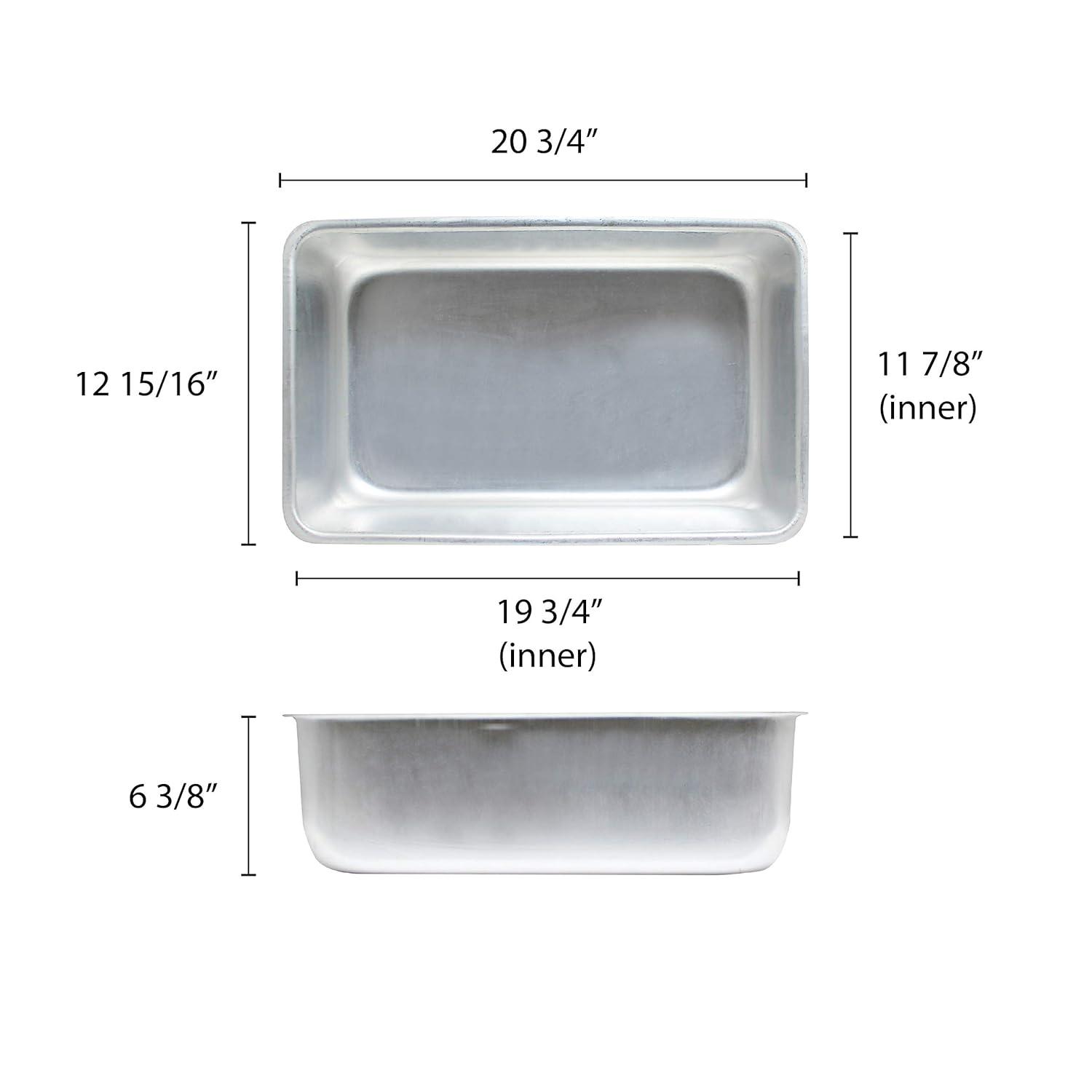 Excellante Aluminum water pan, comes in each