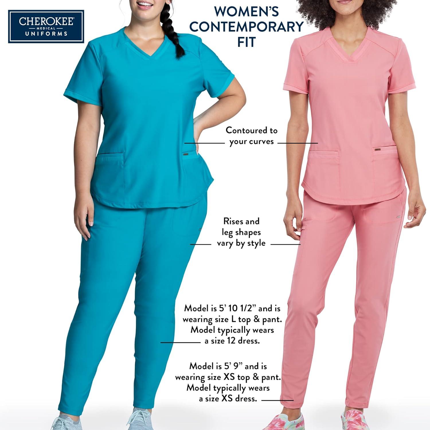Cherokee Iflex Women's Scrubs Pant Mid Rise Jogger CK011