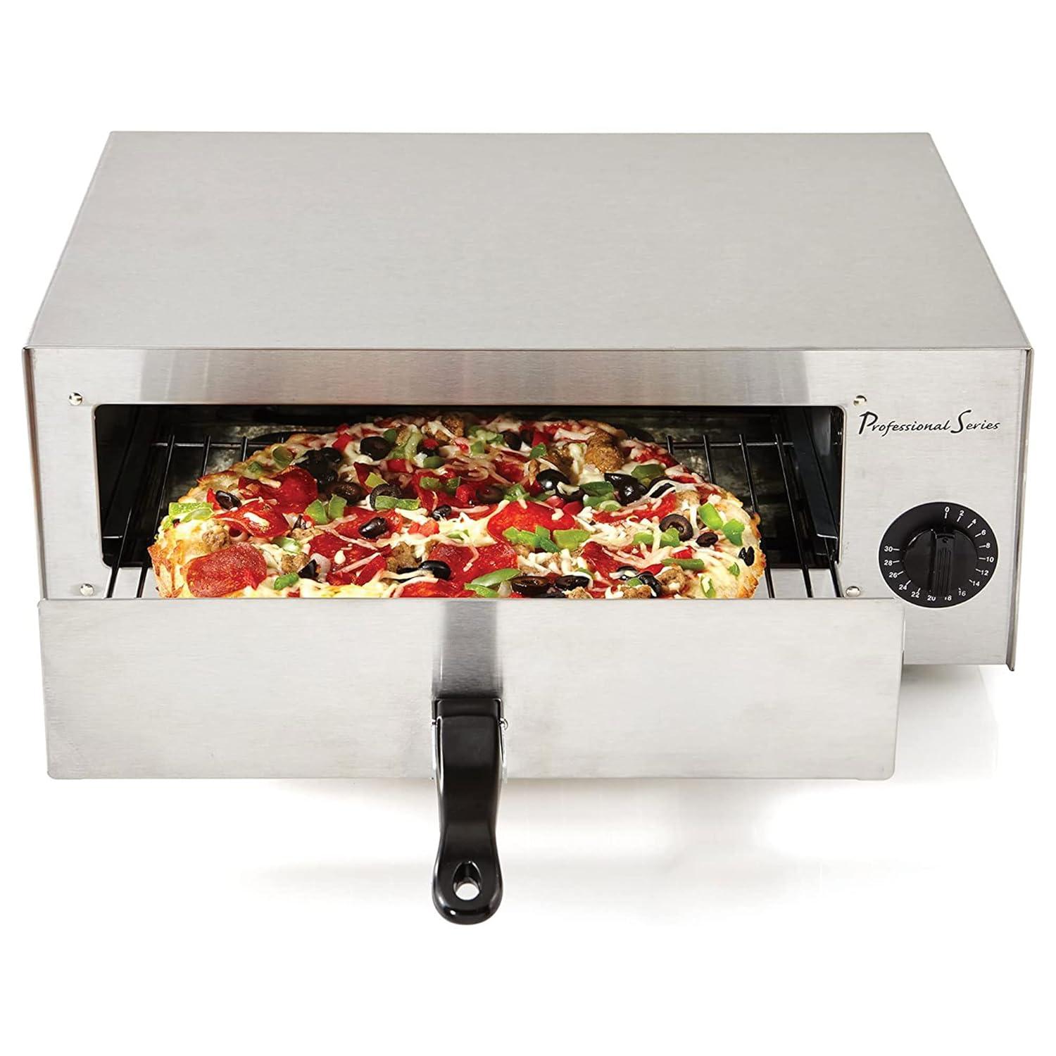 Professional Series PS75891 Pizza Oven Baker and Frozen Snack Oven, Stainless Steel