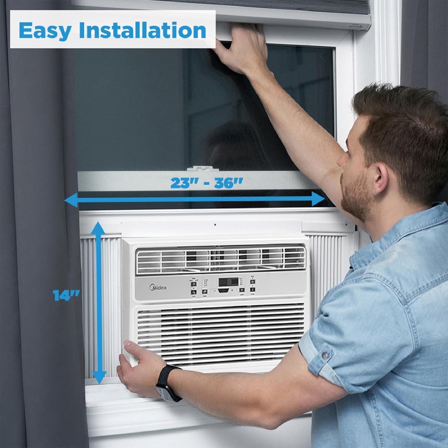 Midea Midea EasyCool 12,000 BTU Energy Star Window Air Conditioner with Remote