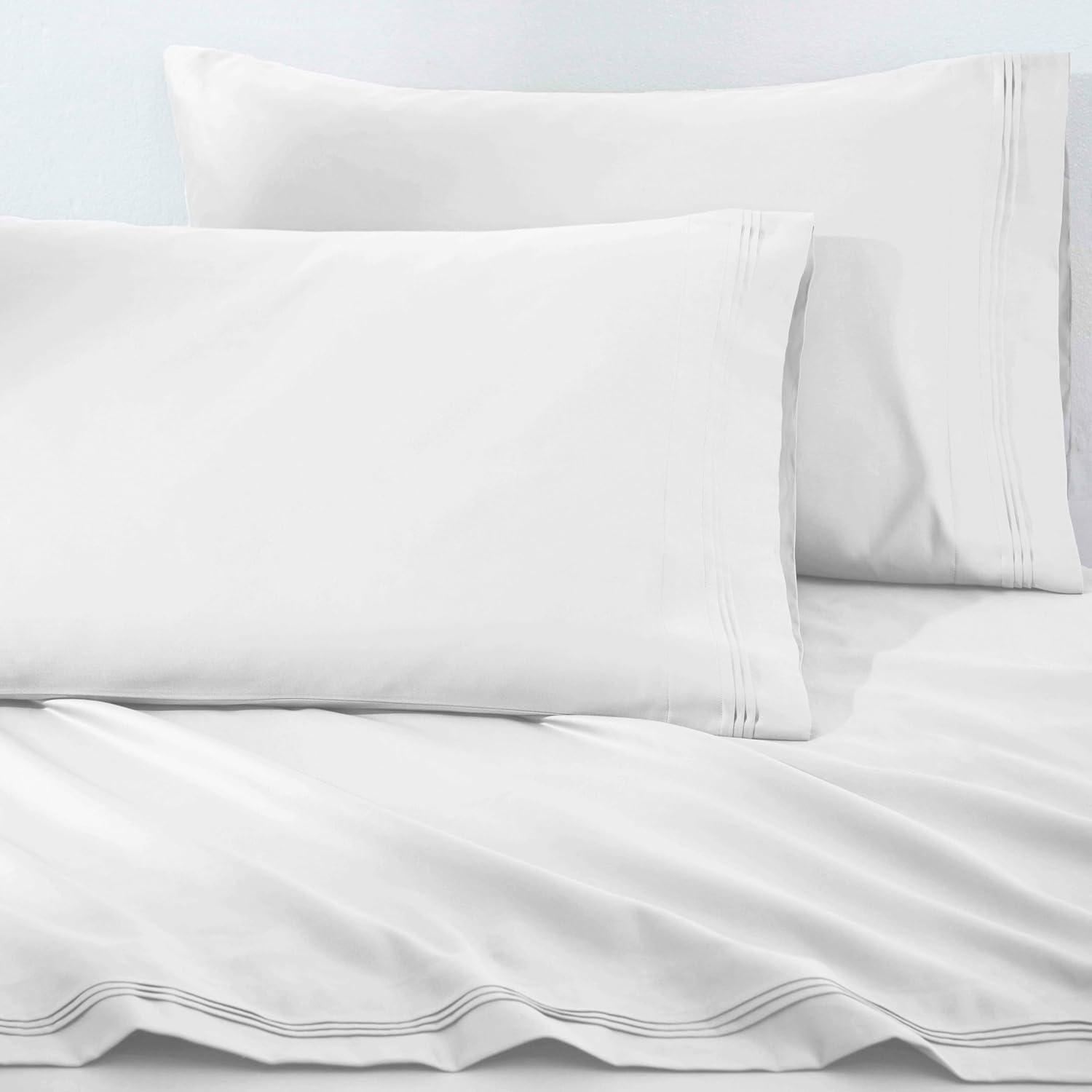 1500 Thread Count Egyptian-Quality Cotton Deep Pocket Sateen Sheet Set by Superior