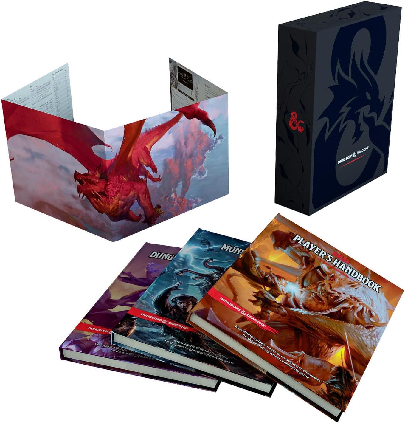 Dungeons & Dragons Black Foil Core Rulebooks Gift Set