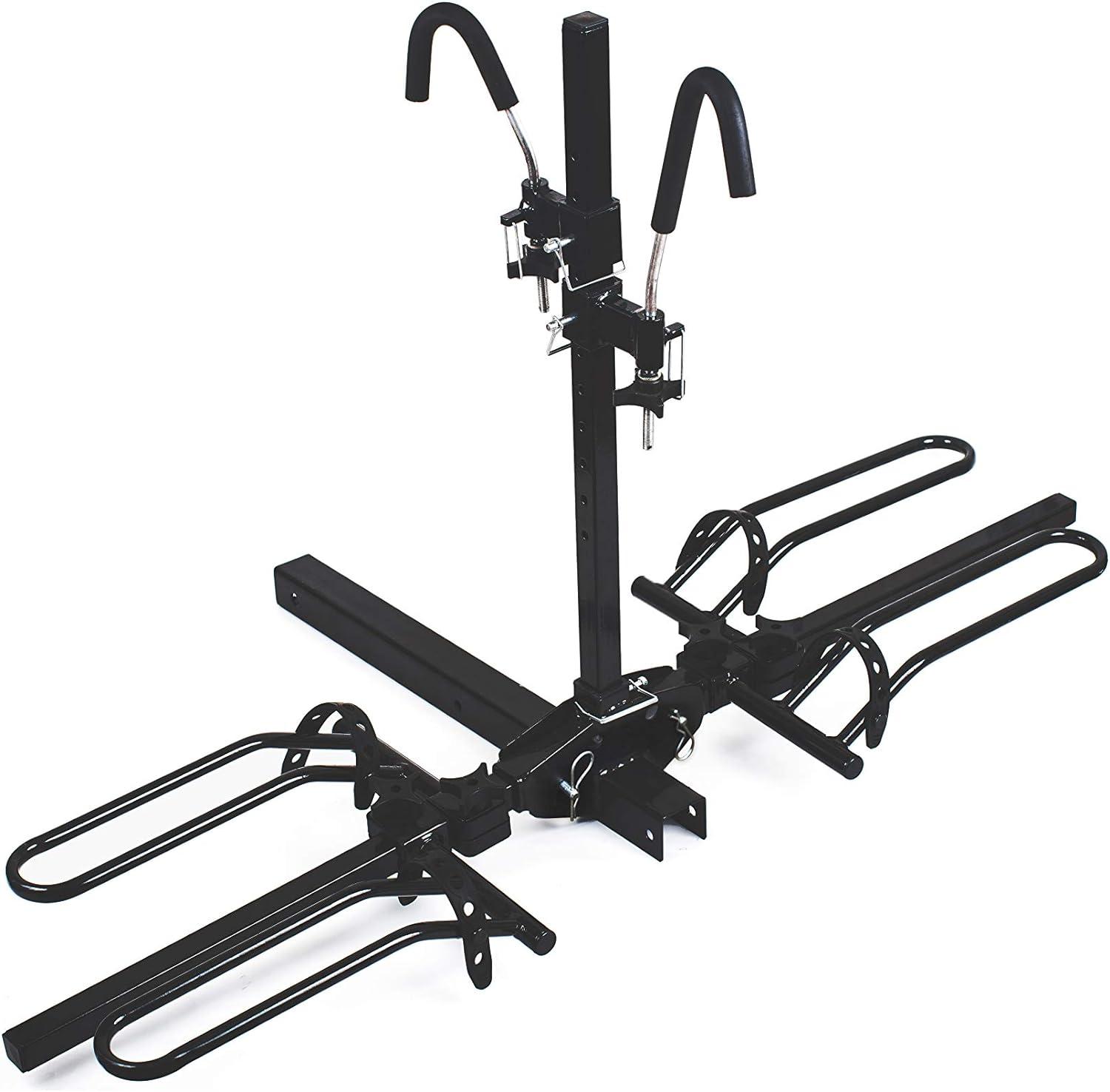 MaxxHaul 50027 Hitch Mount Platform Style 2-Bike Rack