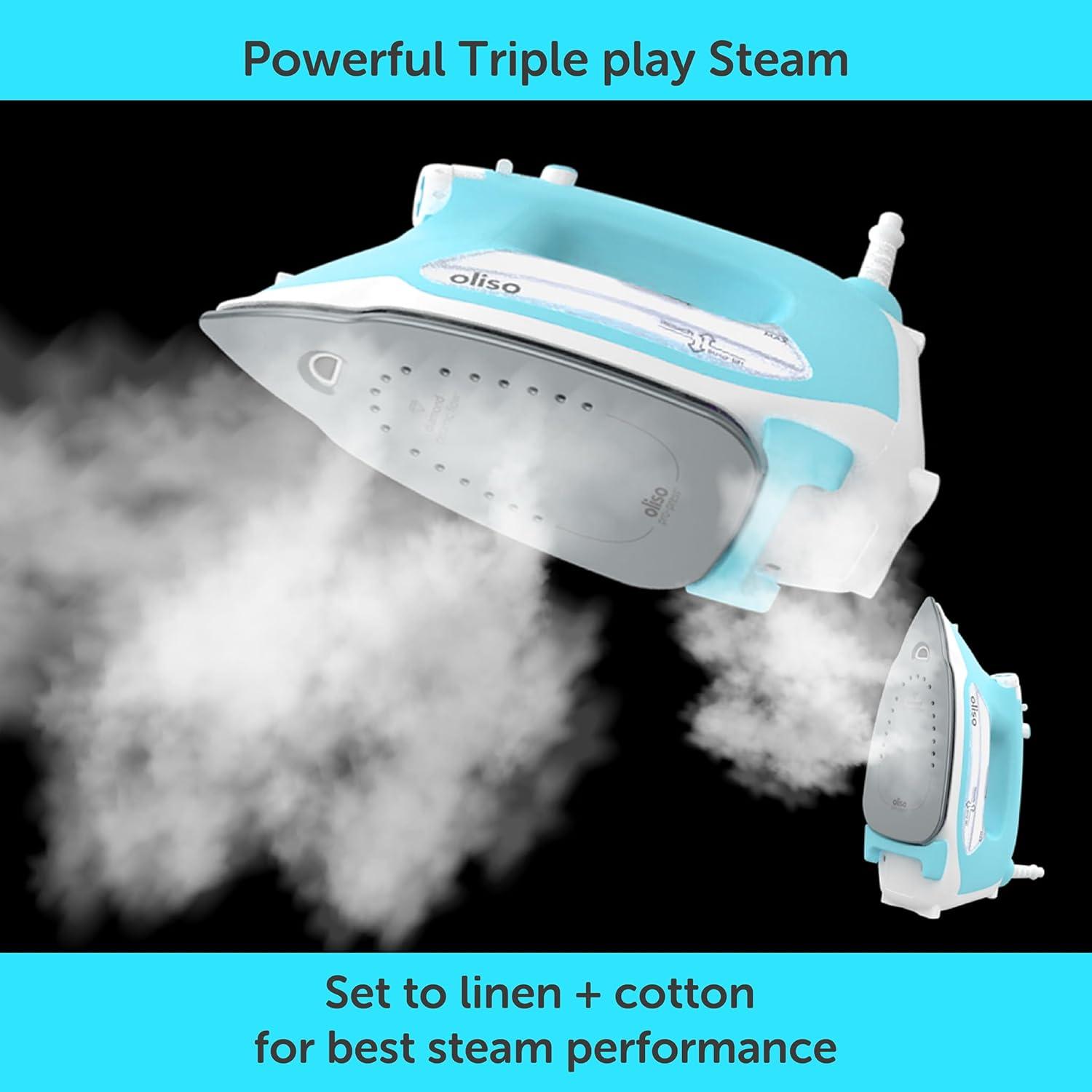 Oliso Oliso 1800 Watt Non Stick Soleplate Iron