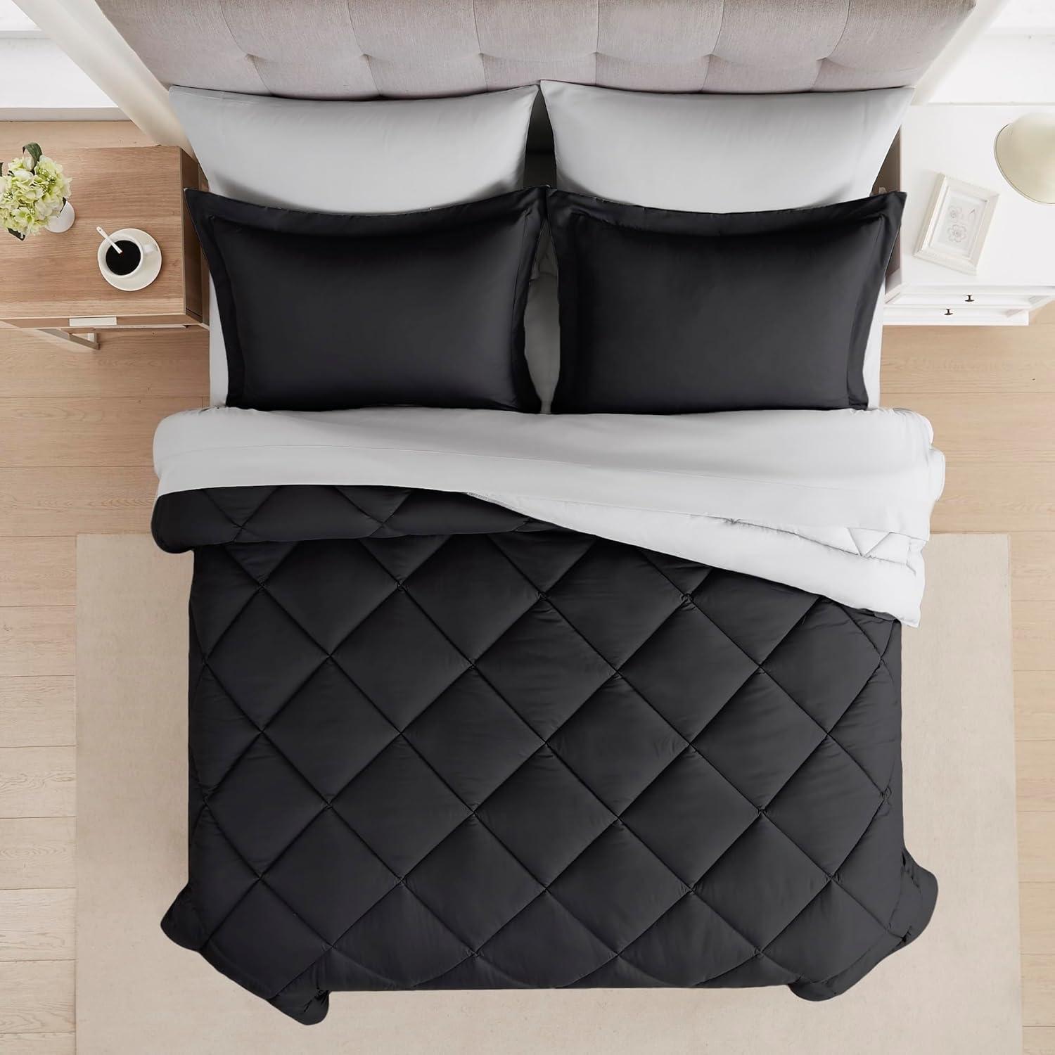 Modern Threads Modern Threads 7-Piece Reversible Comforter Set - Includes Comforter, Sheets, Pillowcases, and Shams