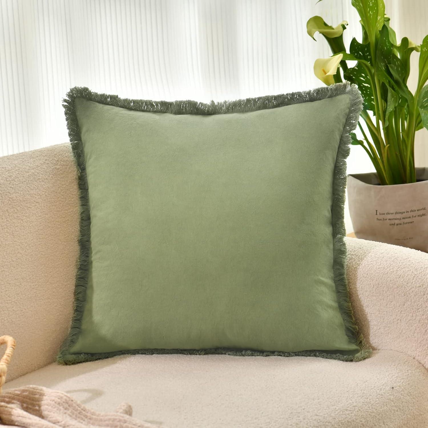 Velvet Reversible Pillow Cover