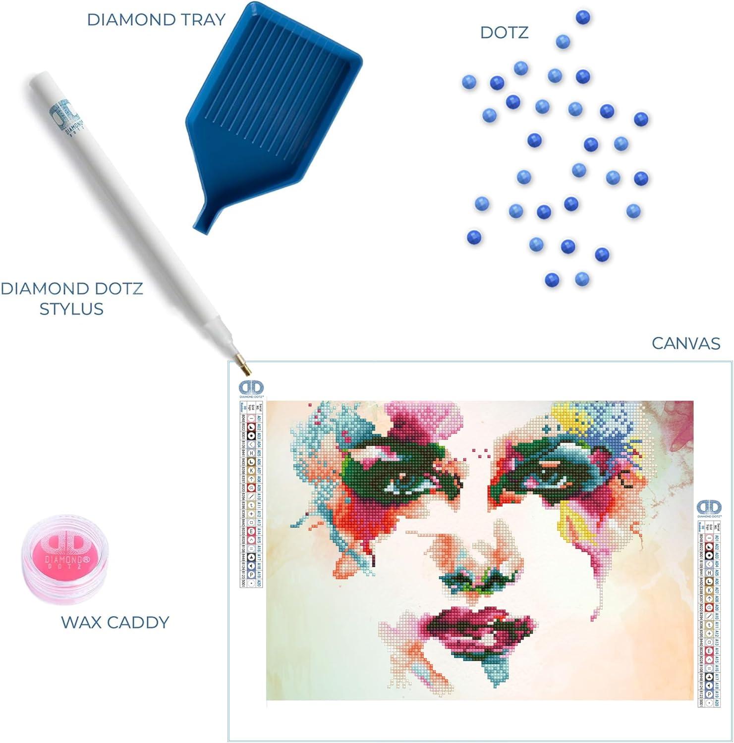 Diamond Dotz Rainbow Dream Diamond Painting Kits for Adults - Diamond Art Kits a Relaxing Creative Craft Kit with Dotz Gems 11x16