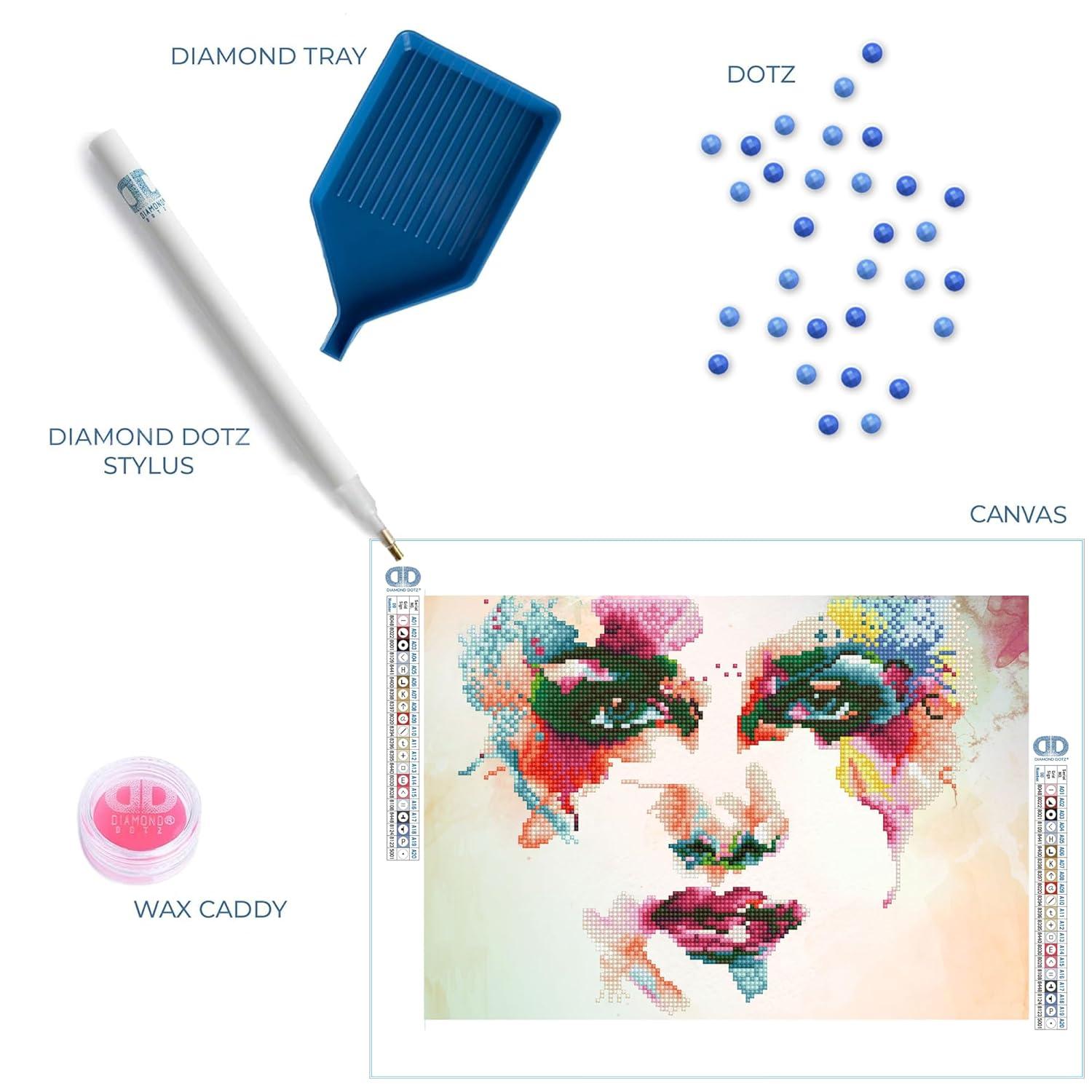Diamond Dotz Rainbow Dream Diamond Painting Kits for Adults - Diamond Art Kits a Relaxing Creative Craft Kit with Dotz Gems 11x16