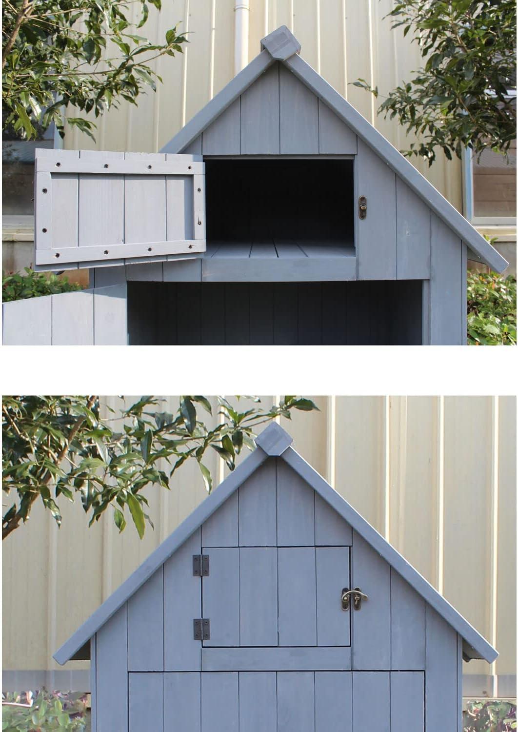 Hanover 2 ft. 5 in. W x 2 ft D Solid Wood Storage Shed