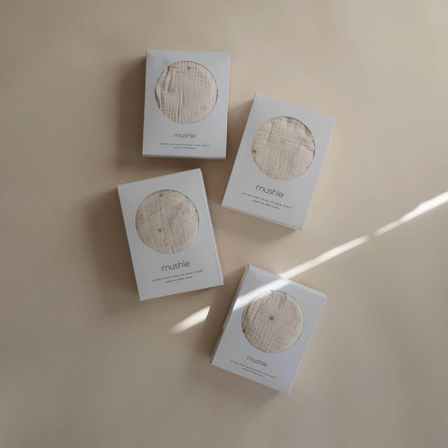 Extra Soft Muslin Crib Sheet Sun One Size