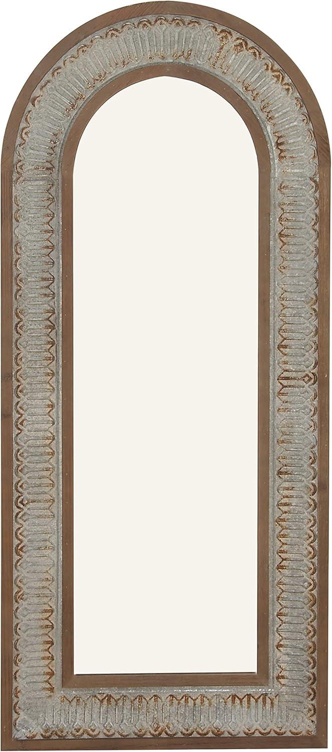 Gracie Oaks Cruce Rectangle Wall Mirror
