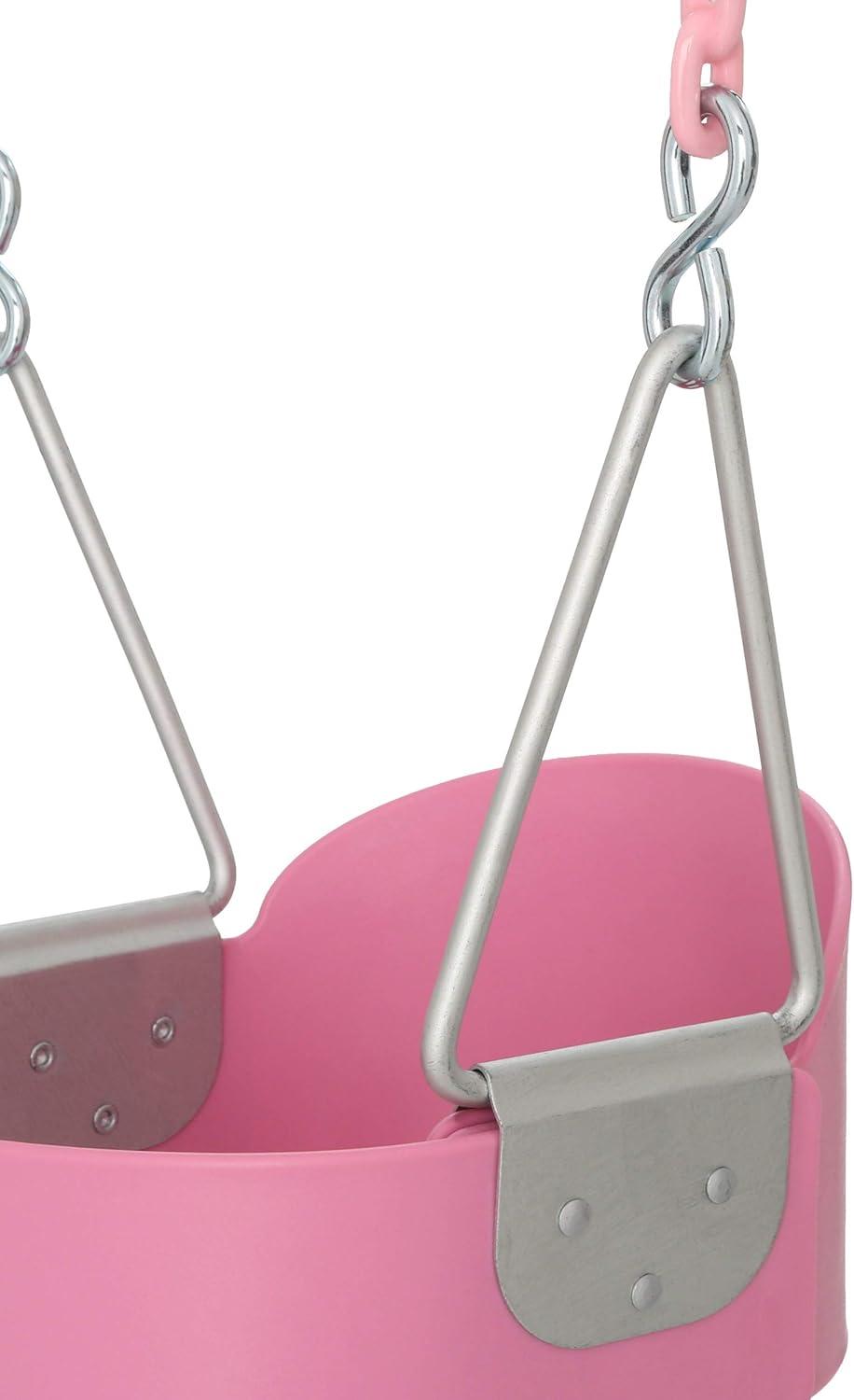 Plastic Bucket Swing with Chains