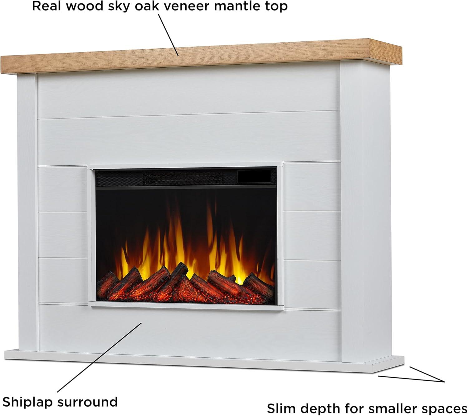 Marshall 49" Slim Electric Fireplace by Real Flame