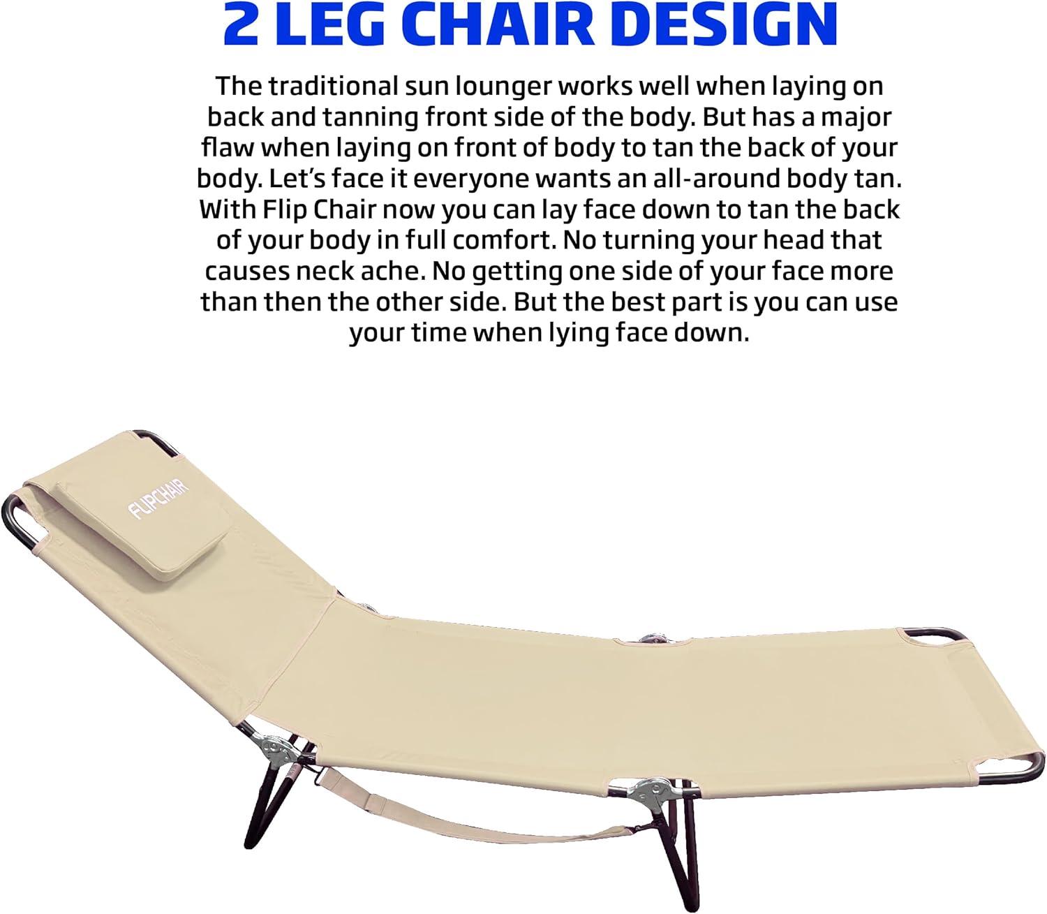 EasyGo Products Adjustable Pool Chair Outdoor Chaise Lounges Set of Black