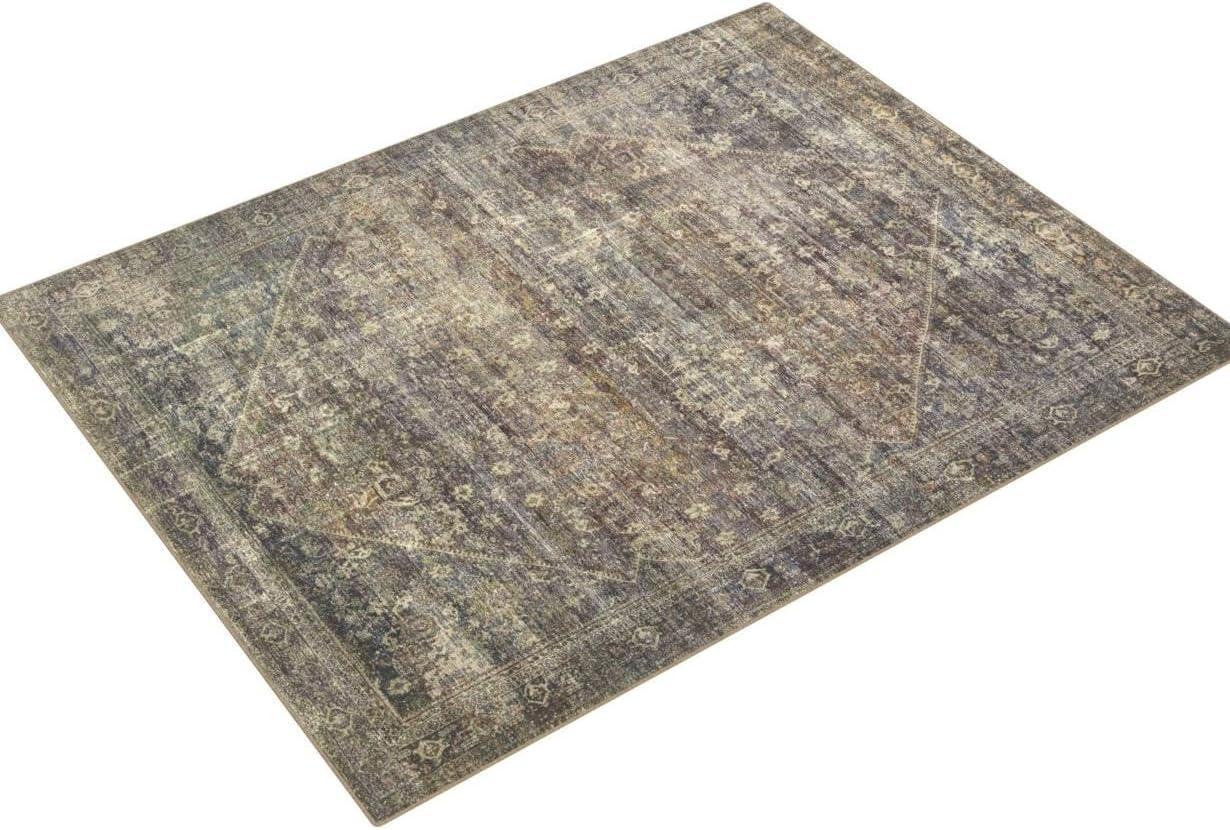 Morgan Spice and Lagoon Rectangular Wool Area Rug 7'-3" x 9'-3"