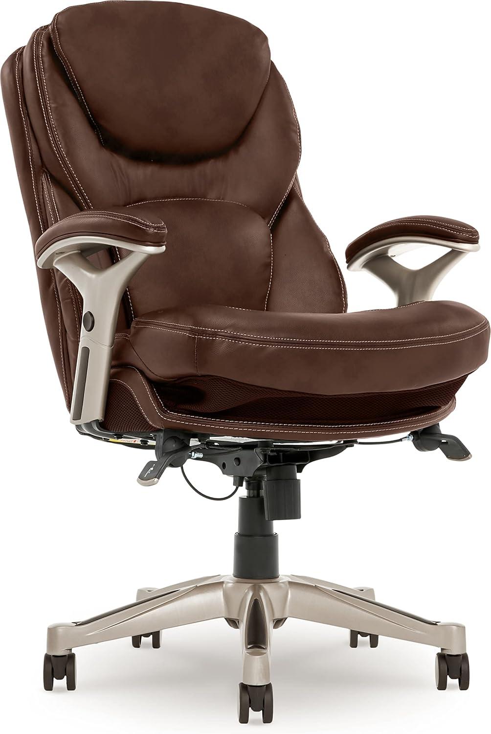 Serta Claremont Ergonomic Executive Office Chair with Back in Motion Technology and Lumbar Support