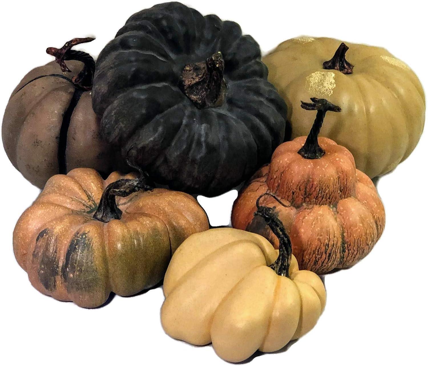 Park Hill Collection, Le Potiron French Pumpkin Collection, Set of 6
