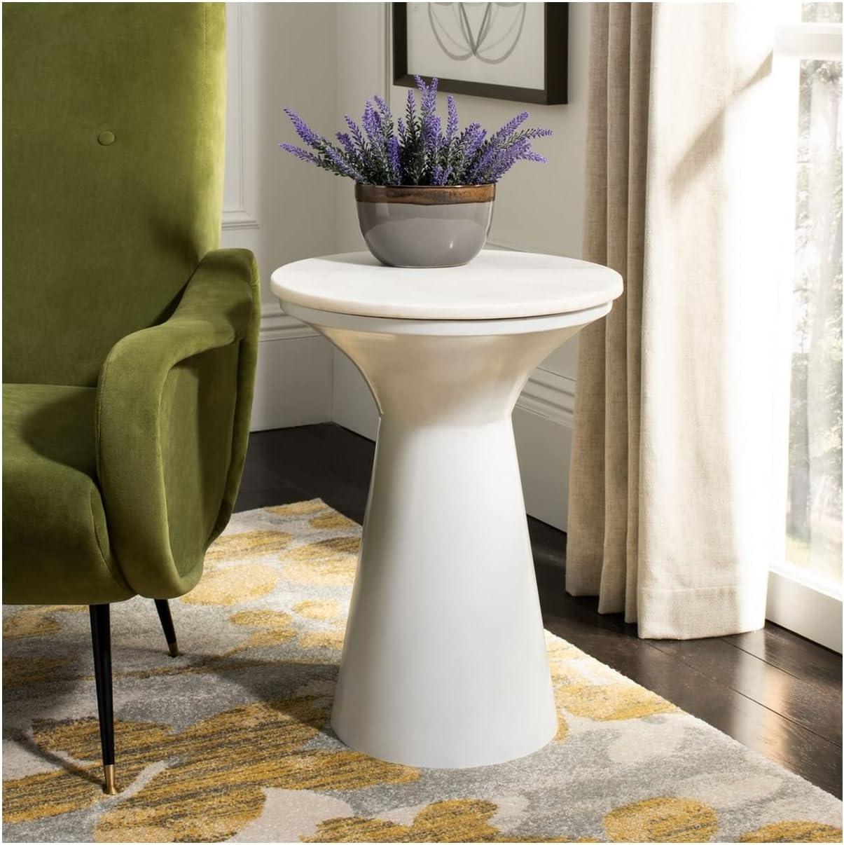 Mila Pedestal End Table  - Safavieh