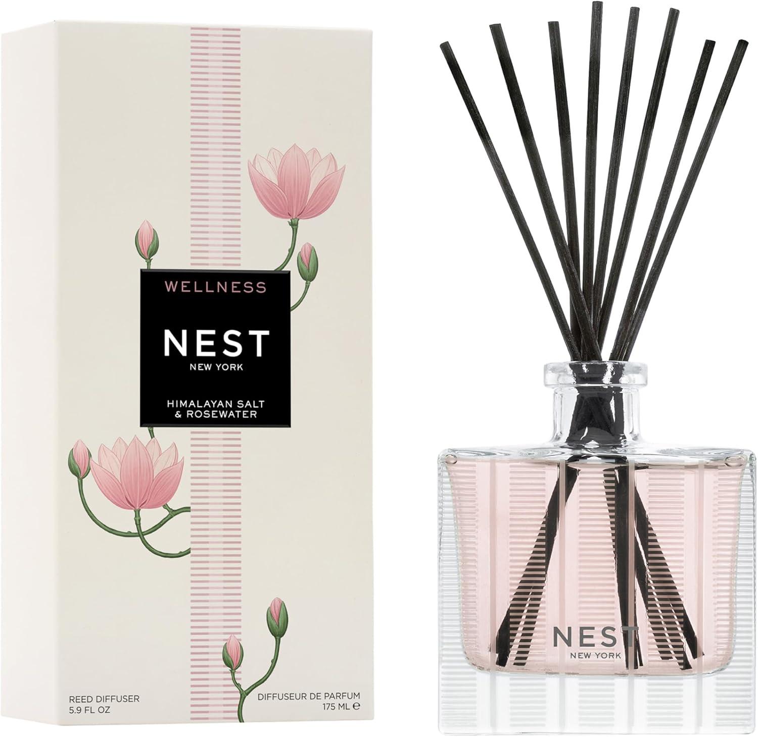 Nest Fragrances Himalayan Salt And Rosewater Reed Diffuser