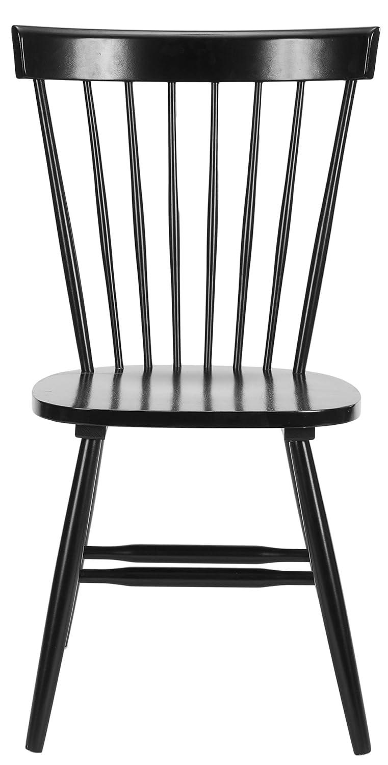 Ophelia & Co. Parker Spindle Windsor Set Of 2 Dining Chair, Black