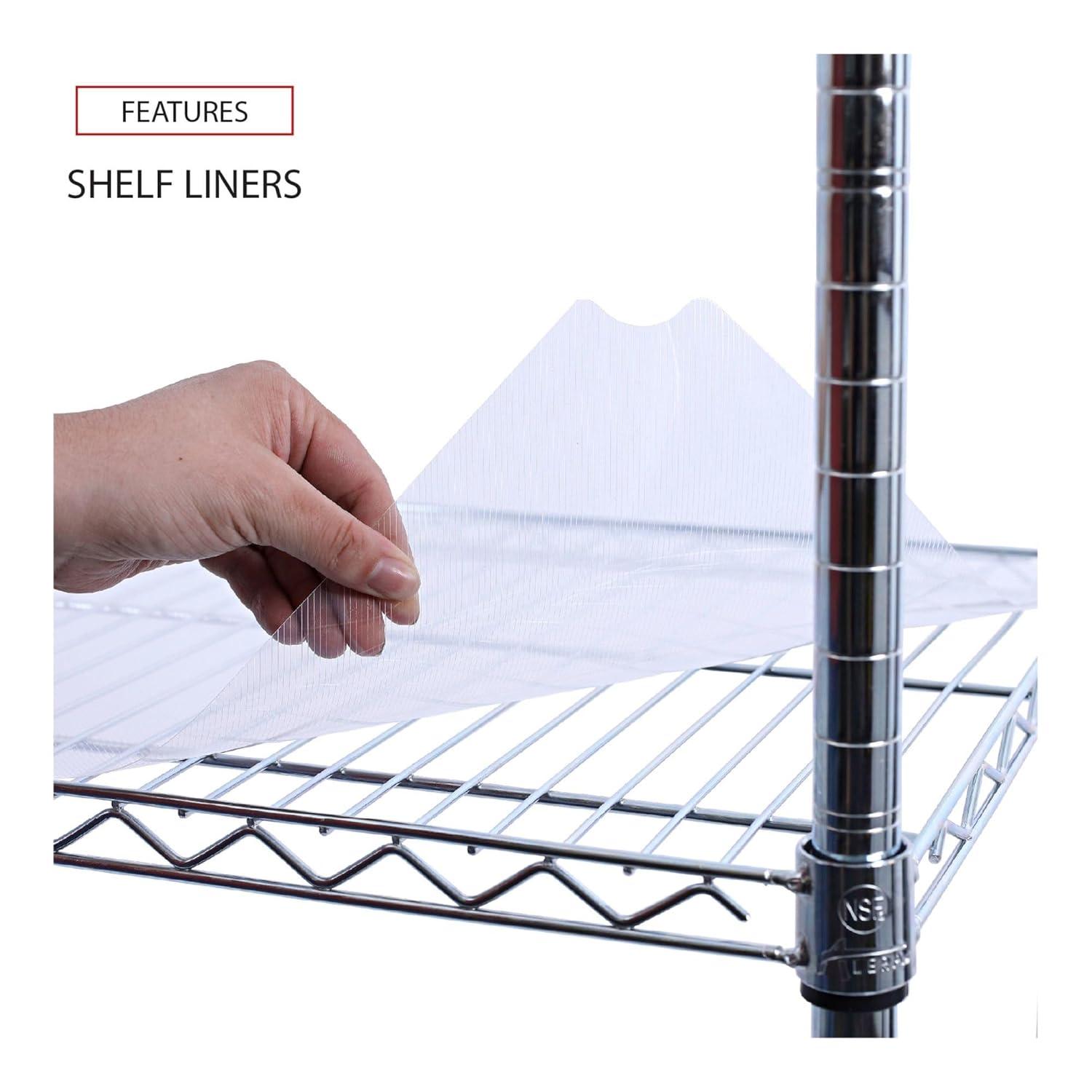 Alera® Wire Shelving Series Metal Rolling Clothing Rack