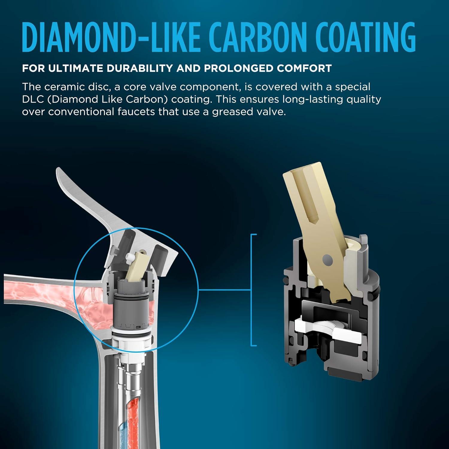 G Series Single Hole Bathroom Faucet with Drain Assembly and Comfort Glide™ Technology