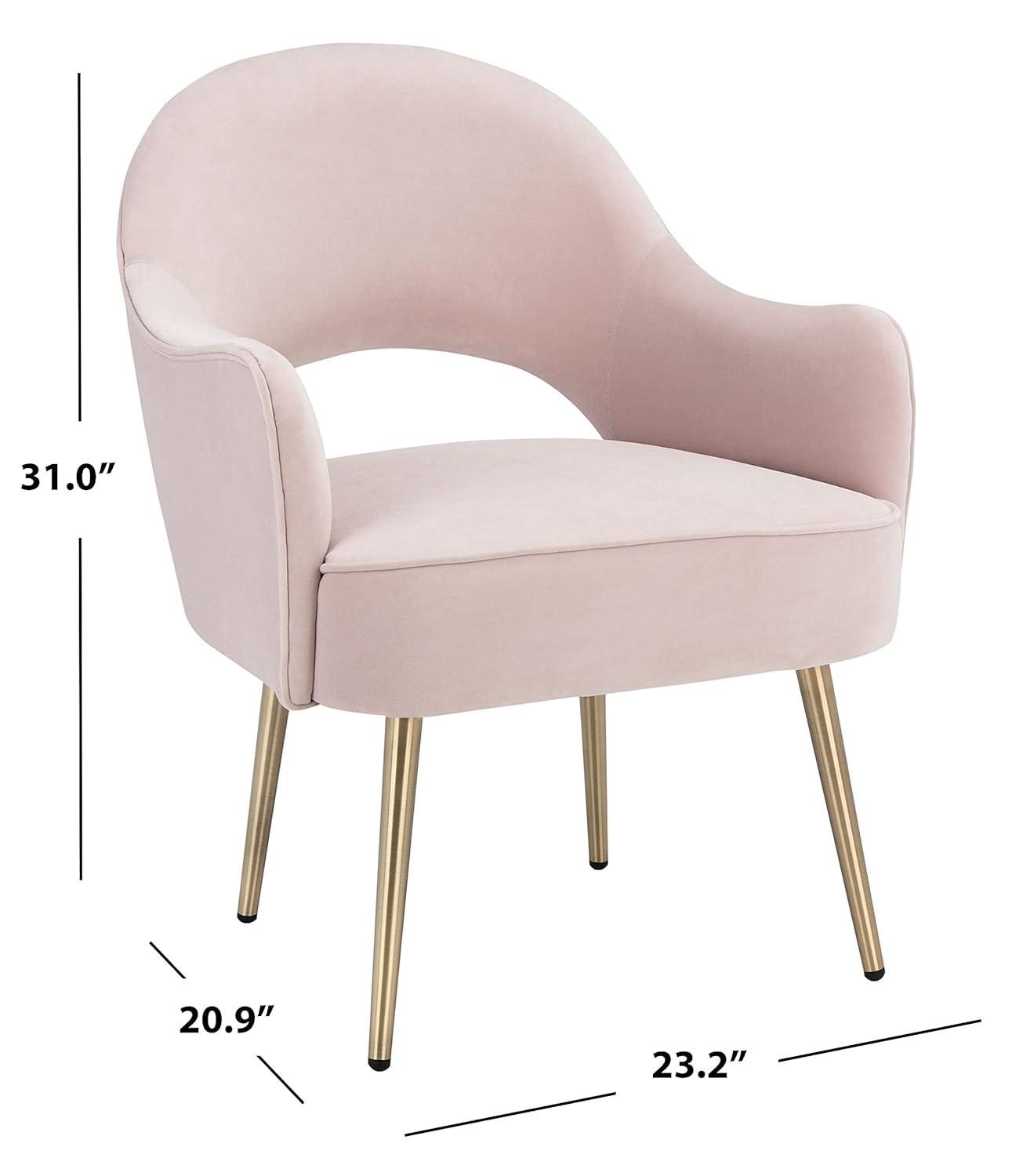Dublyn Accent Chair - ACH4001 - Light Pink - Safavieh