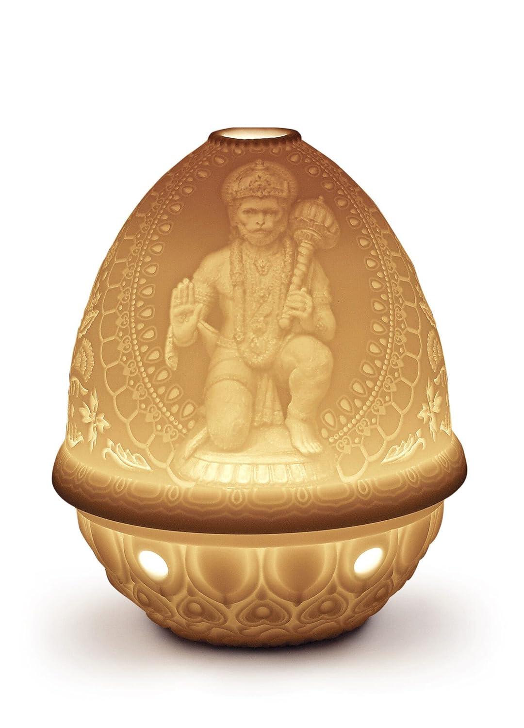 Lladro Hanuman 4.72" Lithophane Novelty Light