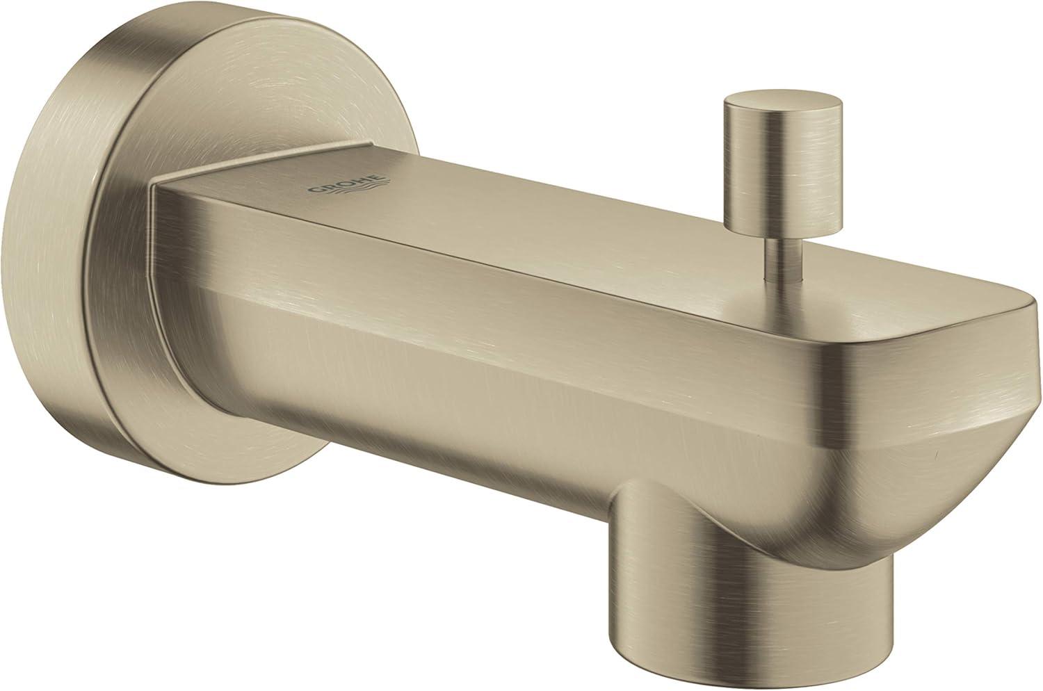 Graphite Nickel Wall Mounted Diverter Tub Spout