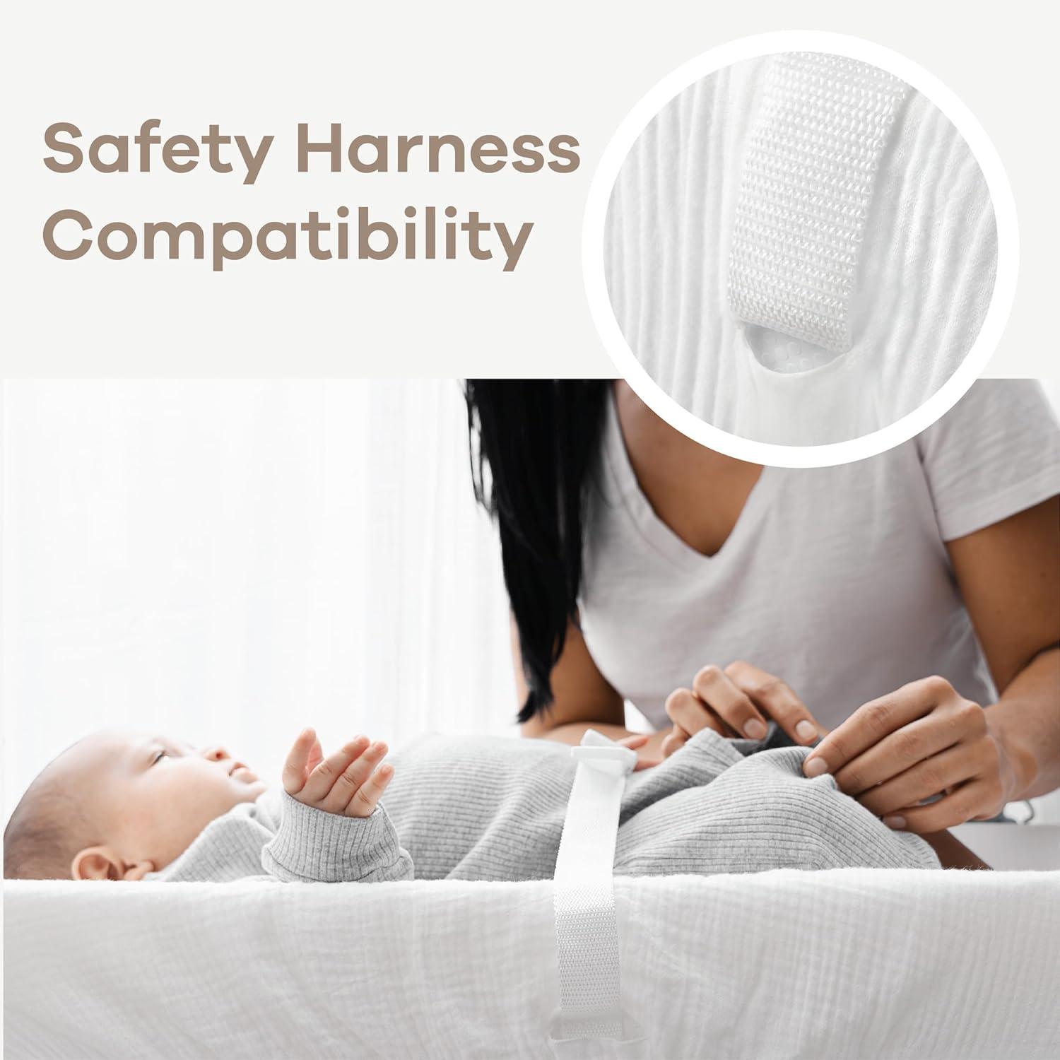 Comfy Cubs Comfy Cubs Muslin Fitted Changing Pad Cover, Changing Pad Sheets