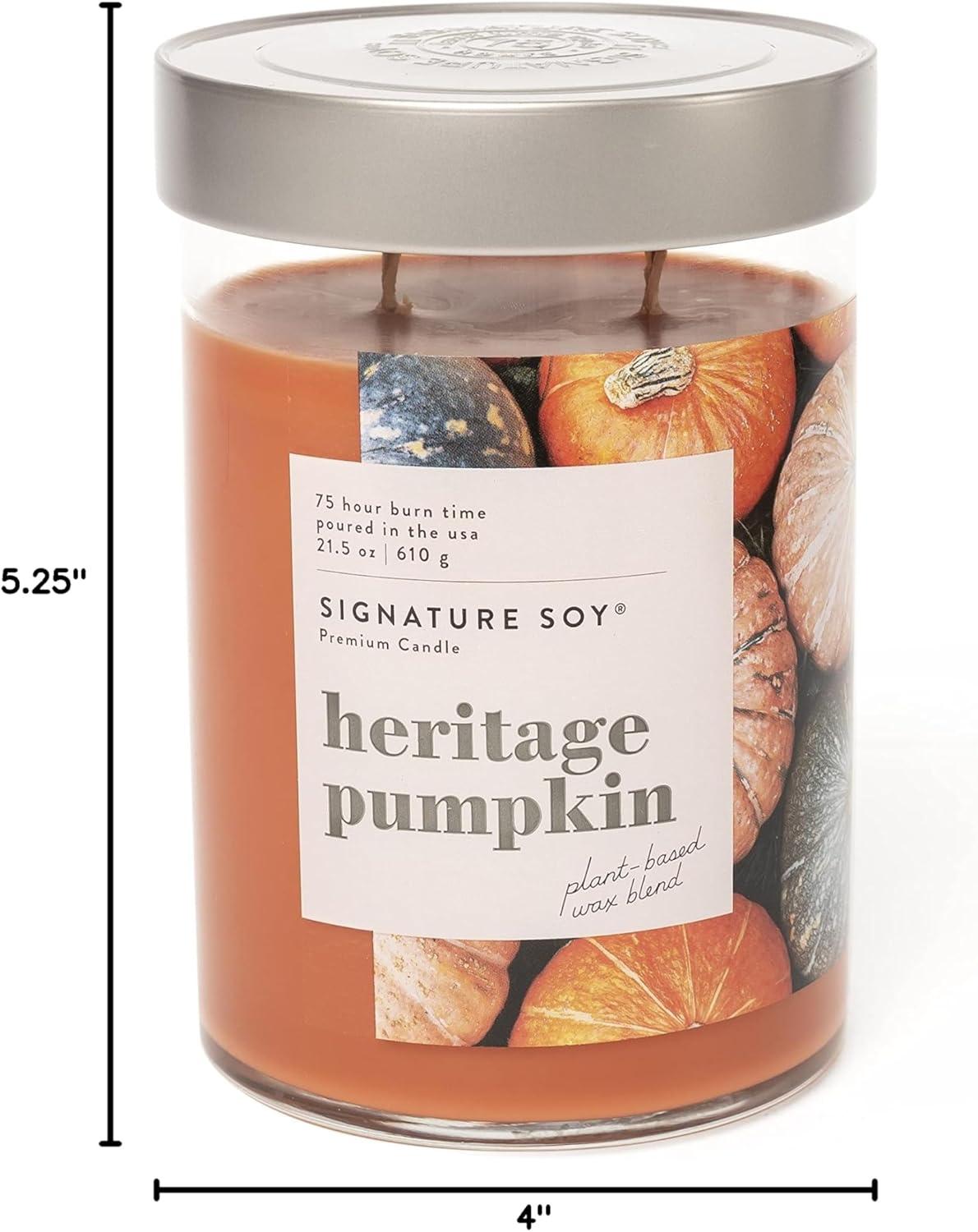 Signature Soy Signature Soy Lidded Heritage Pumpkin Scented Candle