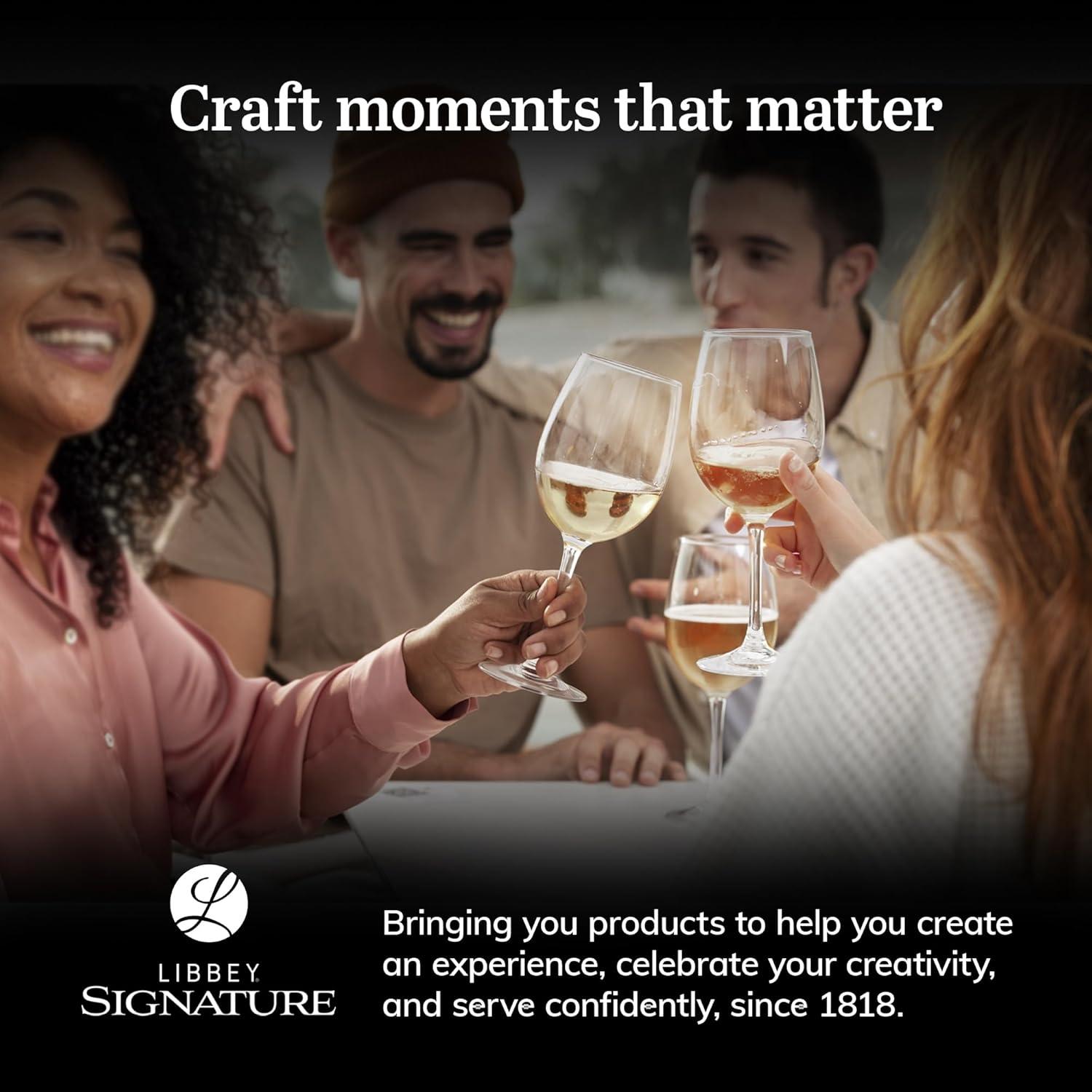 Signature-Greenwich Stemless Wine Glasses (Set of 6)