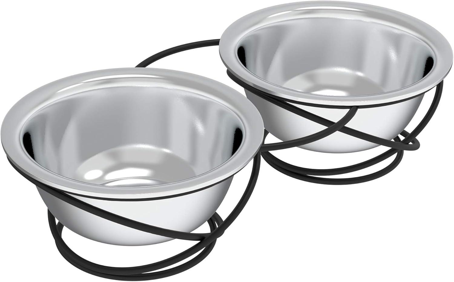 Petmaker PETMAKER Large Elevated Pet Bowls with Stand