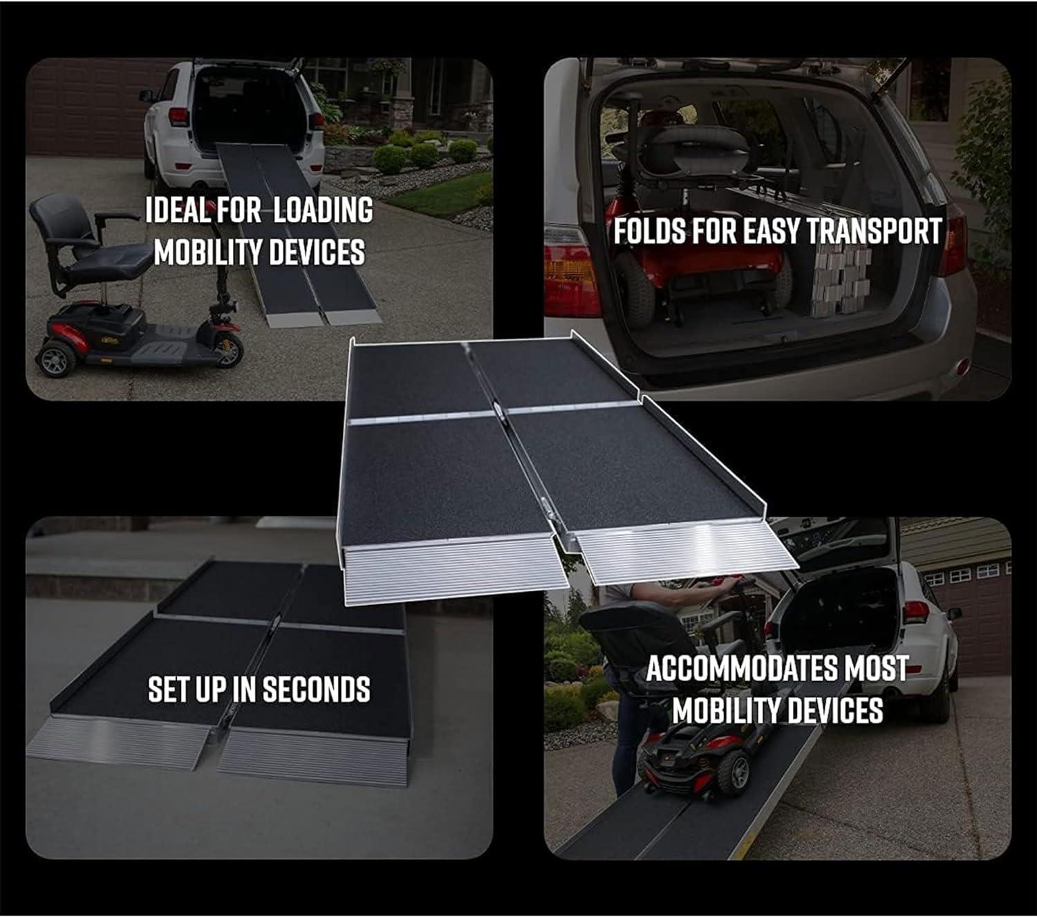 EZ-Access TRIFOLD AS7 7' Trifold Ramp