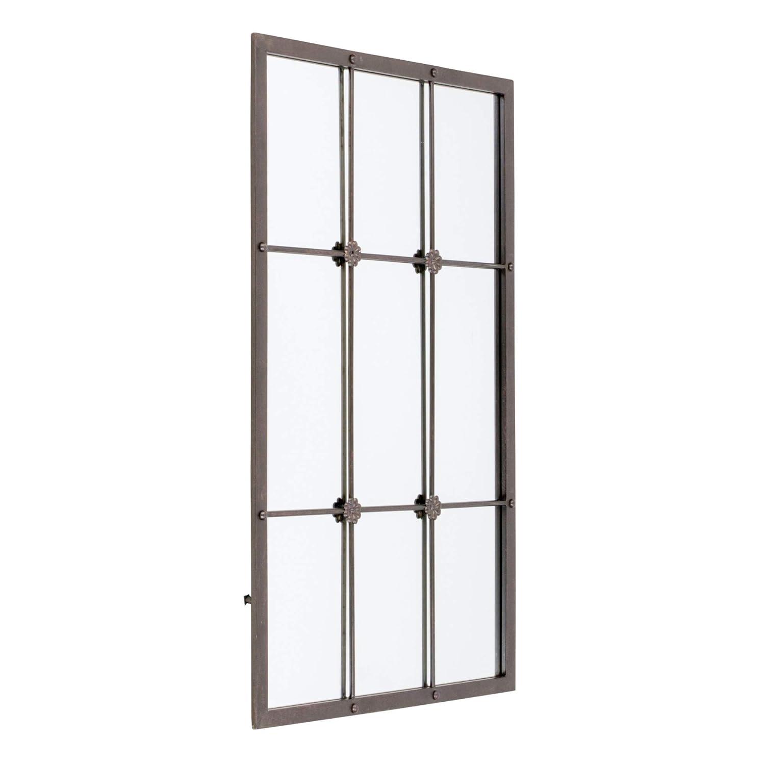 Aspire Home Accents 6350 Kinslee Window Pane Wall Mirror