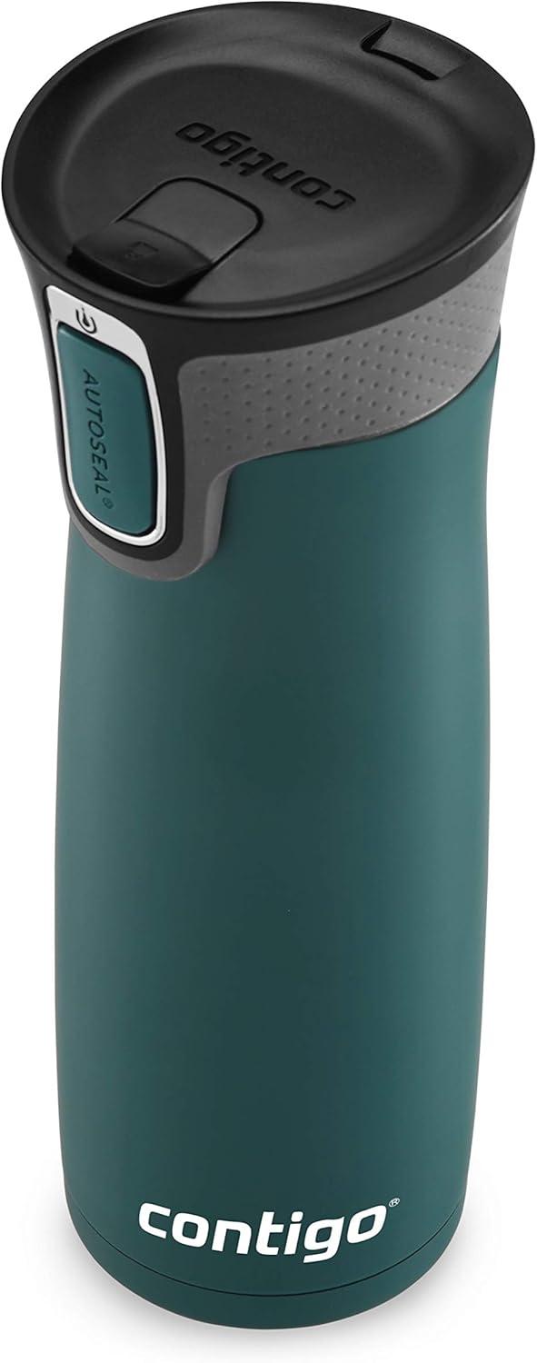 Contigo West Loop Stainless Steel Travel Mug with AUTOSEAL Lid Chard, 20 fl oz.