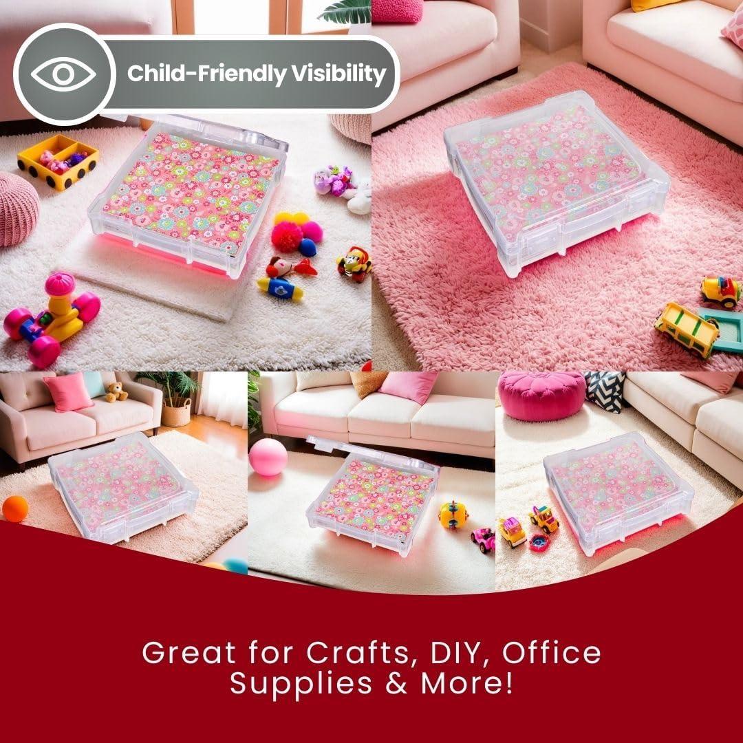 ArtBin Essentials Box-14.125"X13.625"X3" Translucent