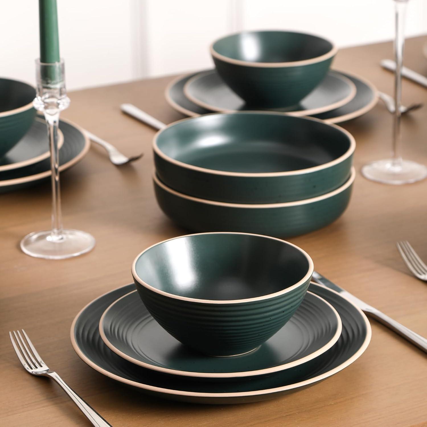 Stone Lain Lauren 16-Piece Dinnerware Set Stoneware