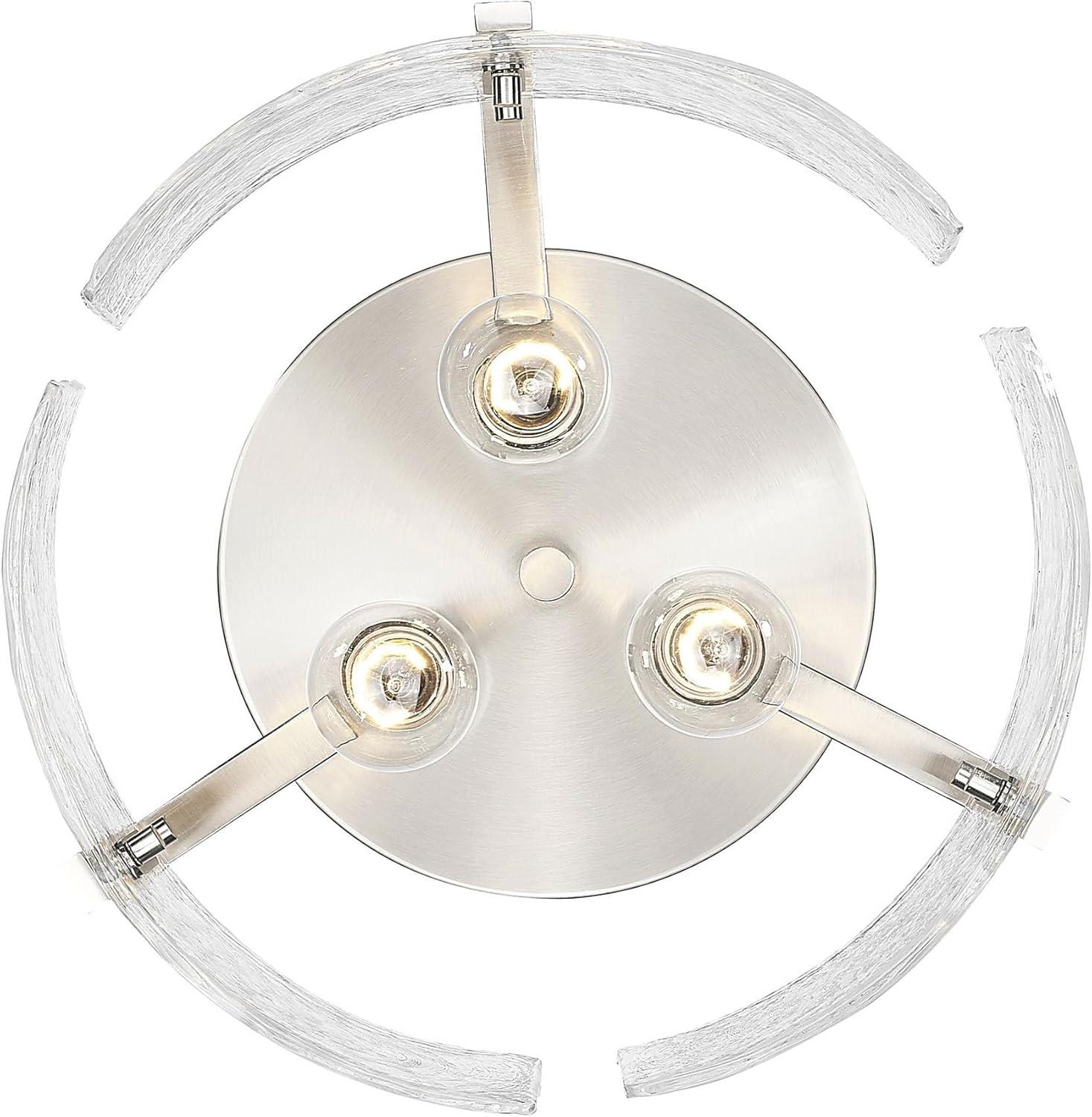 Golden Lighting Aenon 3 Light Flush Mount