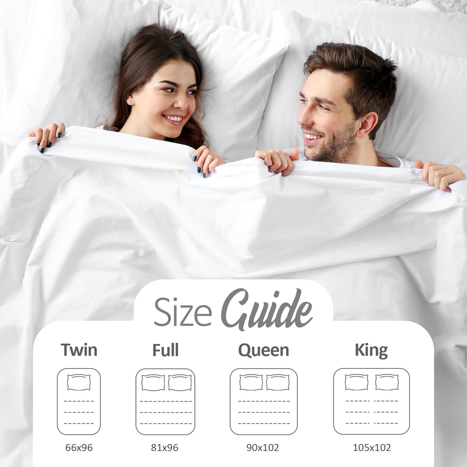 Lavisun Twin Flat Sheets Only, 6 Pack Soft Brushed Microfiber Bedding Sheets for Hotel, Massage, Hospital, Home, Dorm, Bulk Flat Sheets Only Twin Size (White)